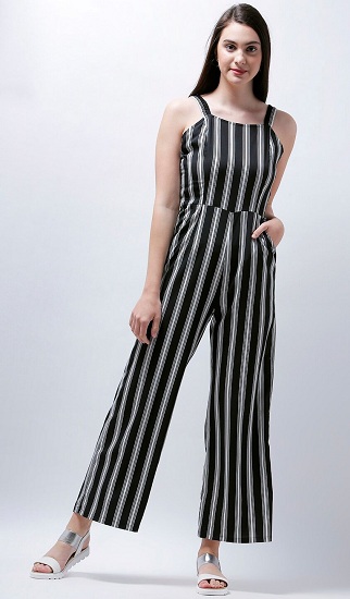 25 Latest Designs of Black Jumpsuits for Women in Trend