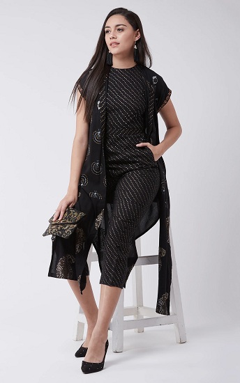 25 Latest Designs of Black Jumpsuits for Women in Trend