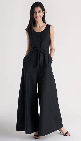 25 Latest Designs of Black Jumpsuits for Women in Trend