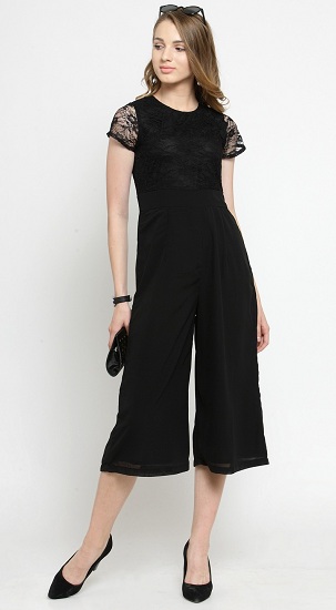 25 Latest Designs of Black Jumpsuits for Women in Trend