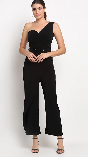 25 Latest Designs of Black Jumpsuits for Women in Trend