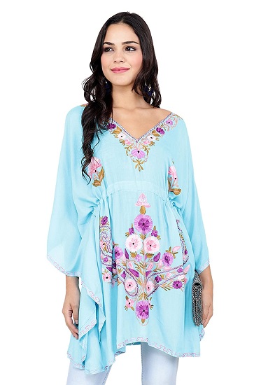 15 Trending Collection of Kaftan Tops for Mesmerizing Look