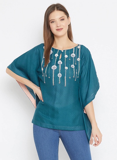 15 Trending Collection of Kaftan Tops for Mesmerizing Look