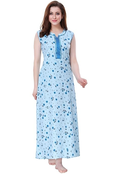 25 Different Types of Nighty Designs for Women - Latest Collection