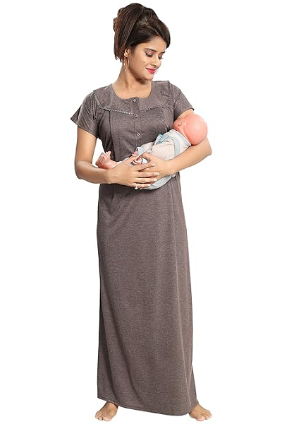 25 Different Types of Nighty Designs for Women - Latest Collection