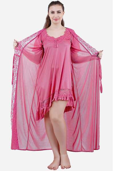 25 Different Types of Nighty Designs for Women - Latest Collection