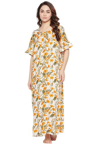 25 Different Types of Nighty Designs for Women - Latest Collection