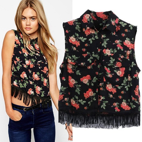 Floral Tops for Women - 9 Pretty Designs of Trending Look