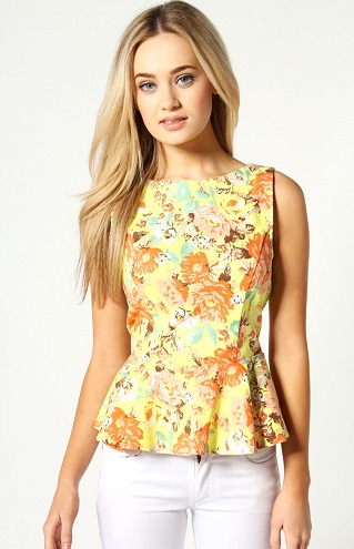 Floral Tops for Women - 9 Pretty Designs of Trending Look