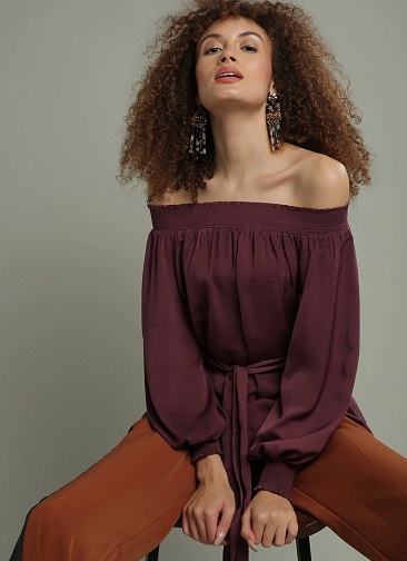 20 Fashionable Satin Top Designs for Ladies in Trend