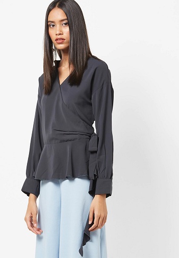 20 Fashionable Satin Top Designs for Ladies in Trend