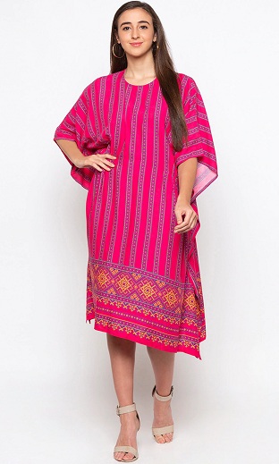 Kaftan Dresses: Try These 25 Trending Designs For Fashionable Look