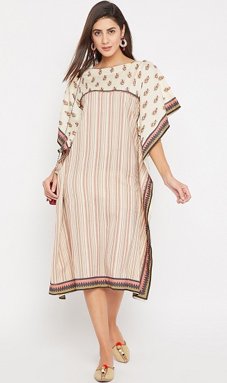 Kaftan Dresses: Try These 25 Trending Designs For Fashionable Look