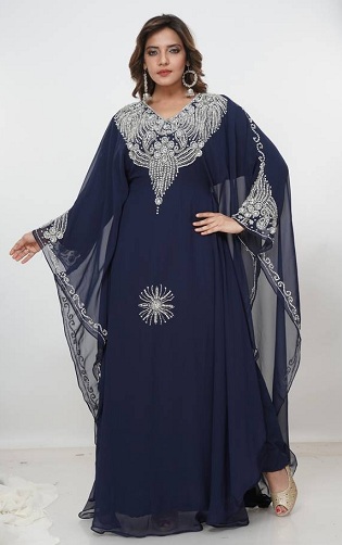 Kaftan Dresses: Try These 25 Trending Designs For Fashionable Look
