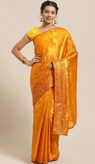 15 Beautiful Kantha Work Saree Designs With Images