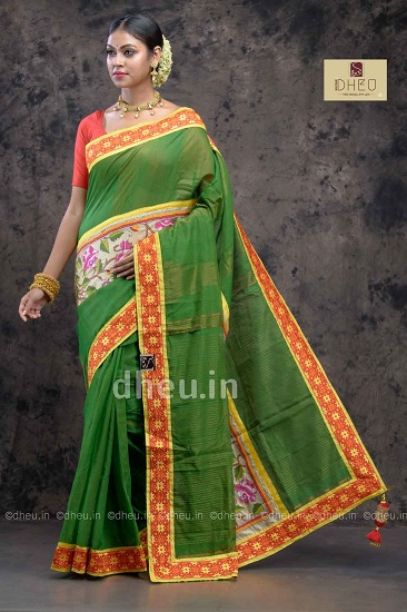 15 Beautiful Kantha Work Saree Designs With Images