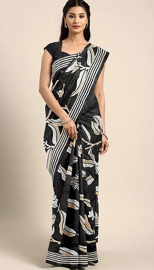 15 Beautiful Kantha Work Saree Designs With Images