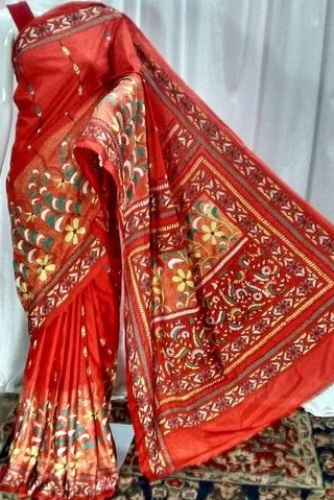 15 Beautiful Kantha Work Saree Designs With Images