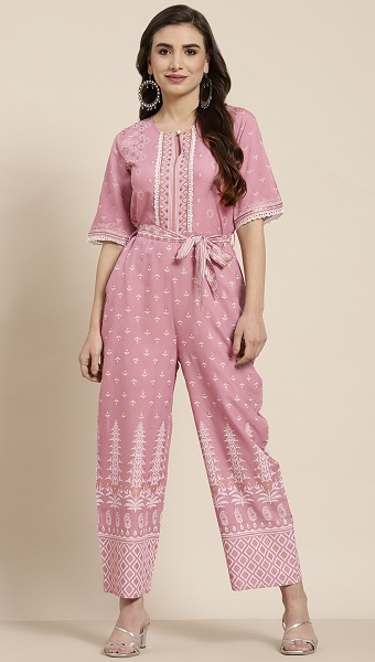 15 Latest Collection of Pink Jumpsuits for Women in Fashion