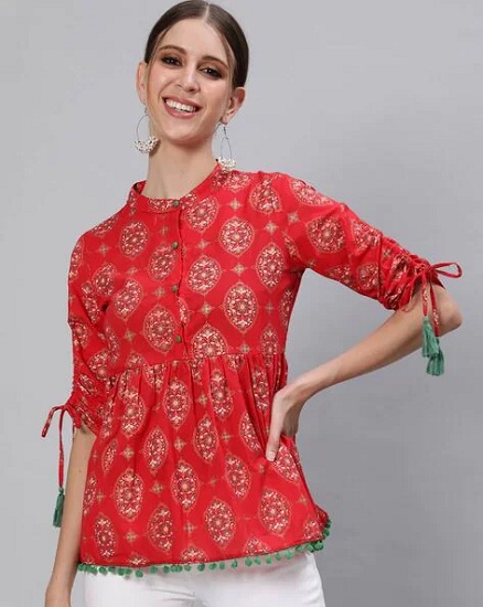 30 Trending Models of Peplum Tops for Beautiful Look