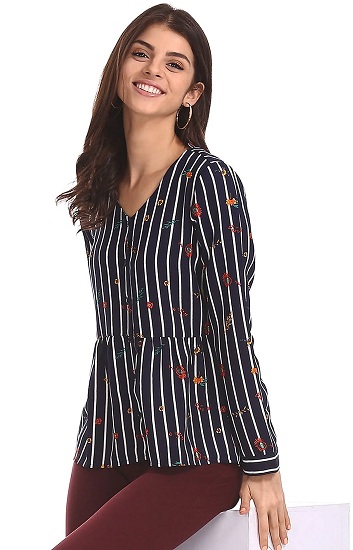 30 Trending Models of Peplum Tops for Beautiful Look