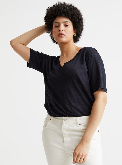 25 Stylish and Modern V-Neck T-Shirts for Men and Women