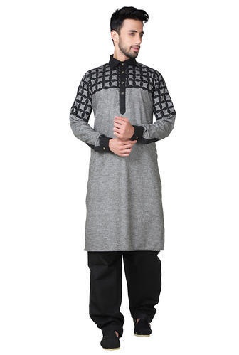 25 New Collection of Black Kurta Pajama Designs for Stylish Look