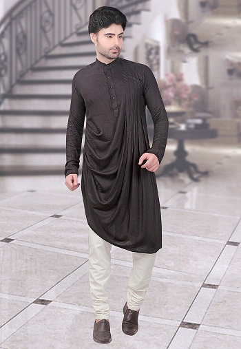 25 New Collection of Black Kurta Pajama Designs for Stylish Look