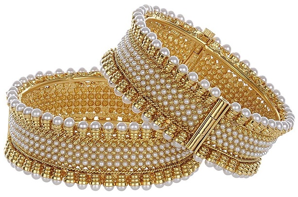 Pearl Bangles Designs - 20 Modern Collection for Beautiful Look