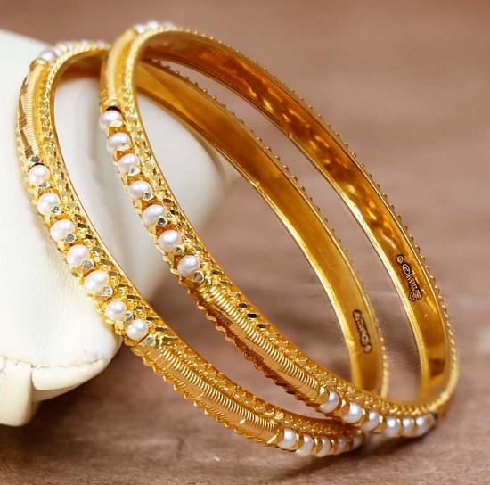 Pearl Bangles Designs - 20 Modern Collection for Beautiful Look