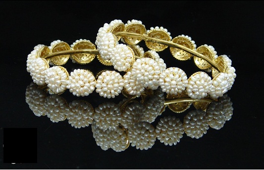 Pearl Bangles Designs - 20 Modern Collection for Beautiful Look
