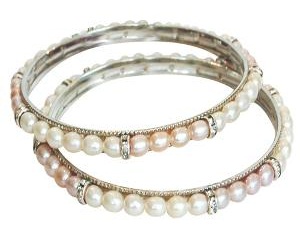 Pearl Bangles Designs - 20 Modern Collection for Beautiful Look