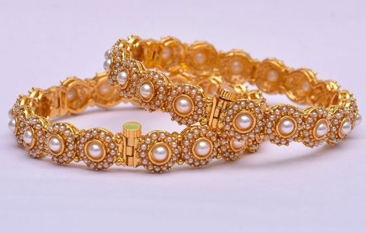 Pearl Bangles Designs - 20 Modern Collection for Beautiful Look