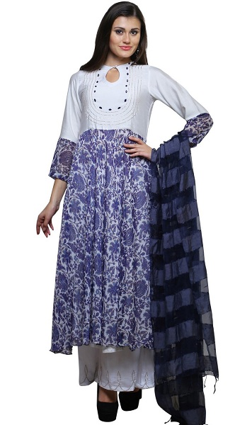 15 Magnificent White Salwar Kameez Designs - Trending Models