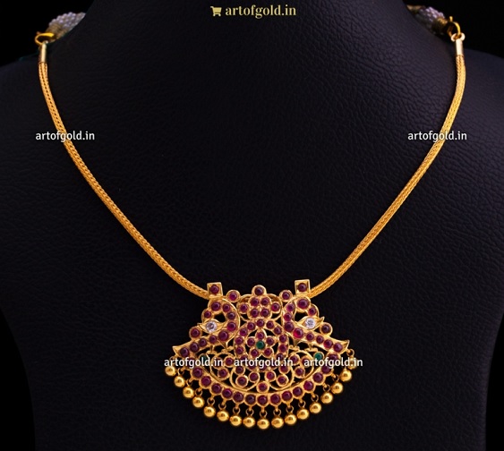 15 Beautiful Ruby Pendant Designs for Womens in Trend