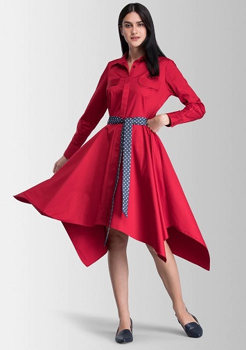 25 Trending Asymmetric Dress Designs for Fashionable Look