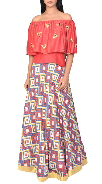 20 Trending Designs of Tops for Skirts with Stunning Look