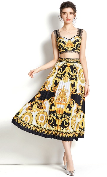 20 Trending Designs of Tops for Skirts with Stunning Look