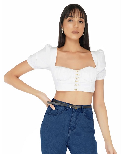 25 Trendy Designs of Puff Sleeve Tops for Stylish Look