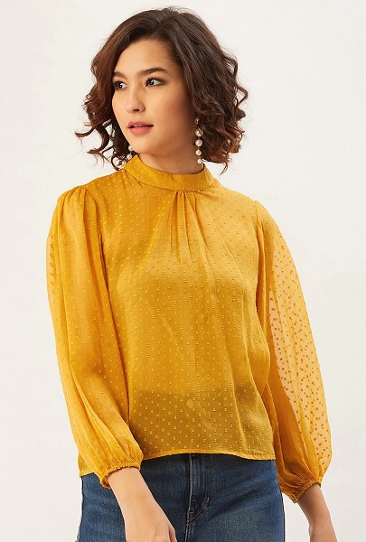 25 Trendy Designs of Puff Sleeve Tops for Stylish Look