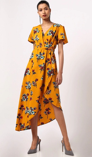 20 Modern and Fashionable Wrap Dress for Ladies in Trend