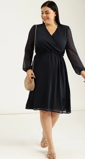 20 Modern and Fashionable Wrap Dress for Ladies in Trend