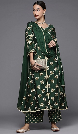 20 Latest Collection of Silk Kurtis For Women - Trending Models