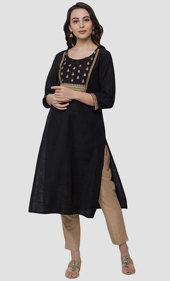 20 Latest Collection of Silk Kurtis For Women - Trending Models