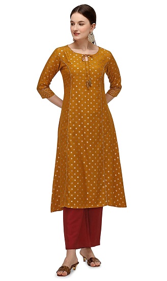 20 Latest Collection of Silk Kurtis For Women - Trending Models