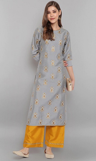 20 Latest Collection of Silk Kurtis For Women - Trending Models