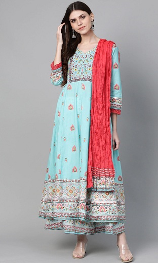 25 Stylish Collection of Long Kurtis for Women in Fashion