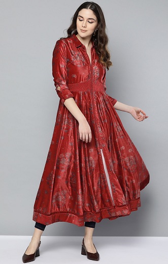 25 Stylish Collection of Long Kurtis for Women in Fashion