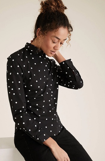 Black Shirts for Women's - 15 Stylish and Stunning Designs