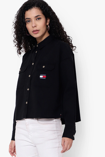 Black Shirts for Women's - 15 Stylish and Stunning Designs